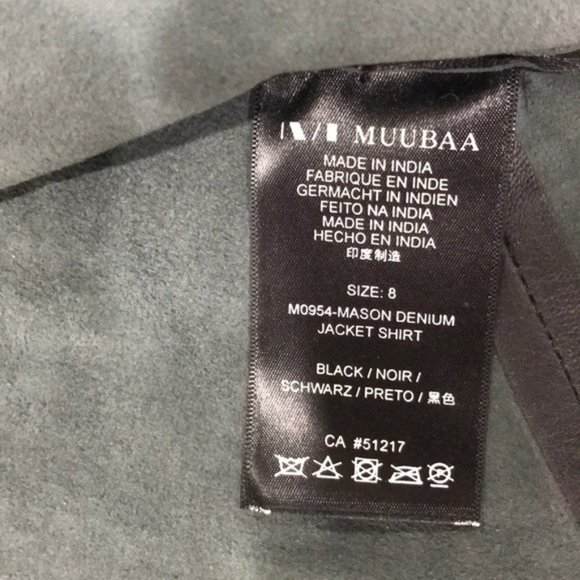 Muubaa Mason Lamb Leather Shirt Jacket - Picture 8 of 9